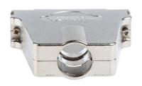fmk5gl-k201-1731110218 FCT from Molex FMK Series Die Cast Zinc D Sub Backshell, 50 Way, Strain Relief