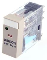 g2r-2-sn-48vdc-s Omron Plug In Power Relay, 48V dc Coil, 5A Switching Current, DPDT