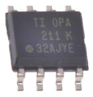 opa211id Texas Instruments, Operational Amplifier, 80 MHz, 8-Pin 18 V SOIC
