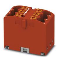 3273268 Phoenix Contact Distribution Block, 6 Way, 4mm², 24A, 450 V, Red