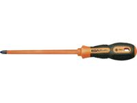 76631 Ega-Master Phillips  Screwdriver, PH3 Tip, 150 mm Blade, VDE/1000V, 280 mm Overall