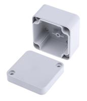 12045521 Spelsberg TK PC Series Grey Polycarbonate Enclosure, IP66, Grey Lid, 52 x 50 x 35mm