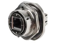 rjf71n Amphenol Socapex RJF Series Female RJ45 Connector, Jam Nut, Cat5e Straight 1 Port 8 -Way