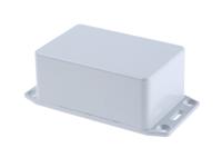 1591lflgy Hammond 1591 Series Grey Flame Retardant ABS Enclosure, IP54, Flanged, Grey Lid, 85 x 56 x 35mm