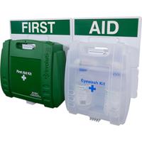 222-3779 RS PRO First Aid & Eyewash Kit for 100+ Person/People, Wall Mounted