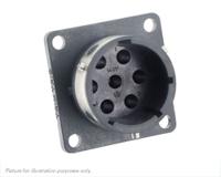 utgx0147p Souriau Sunbank by Eaton, UTGX 7 Way Flange Mount Circular Connector Plug, Socket Contacts,Shell Size 14, Bayonet,