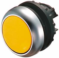 78639214-m22-dl-ym22-am22-led230-w Eaton RMQ Titan M22 Series Yellow Illuminated Momentary Push Button Head, 22mm Cutout, IP69K