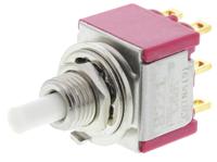 8221shzge C & K Push Button Switch, Momentary, Panel Mount, DPDT