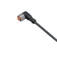 evm008 ifm electronic Female 1 way M12 to Unterminated Sensor Actuator Cable, 5 m