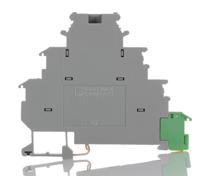 3011038 Phoenix Contact DLKB 2.5-PE Series Feed Through Terminal Block, 2.5mm², Screw Termination