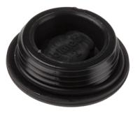 hpp13-bk080 Alpha Wire Blanking Plug, PG13.5, Plastic, 25mm Diameter, Threaded