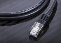 411-227 RS PRO, 1m Cat6, Black RJ45 to Male RJ45 Male, S/FTP Shielded, Terminated PVC Sheath