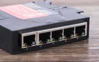 189-0537 RS PRO DIN Rail Mount Industrial Ethernet Switch, 5 RJ45 Ports, 1000Mbit/s Transmission, 5 → 30V dc