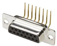 a-df-09-aaz ASSMANN WSW A-DF 9 Way Right Angle Through Hole D-sub Connector Socket, 2.77mm Pitch