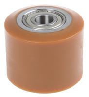 1530-cc LAG Orange Polyurethane Abrasion Resistant, High Load Capacity, Laceration Resistant, Non-Marking Trolley Wheel, 700kg