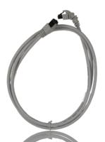 1233160015 WeidmullerIE, 1.5m Cat6, Grey RJ45 to Male RJ45 Male, S/FTP Shielded, Terminated LSZH Sheath