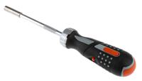 808050p Bahco 1/4 in Hexagon Hexagon Ratchet Screwdriver, 260 mm length Stainless Steel