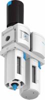 msb6-12-frc5j1m1 Festo G 1/2 FRL, Manual Drain, 40μm Filtration Size - With Pressure Gauge