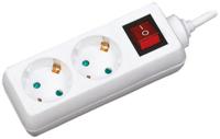 705-6628 RS PRO 10m 2 Socket Type F - German Schuko Extension Lead, 250 V ac