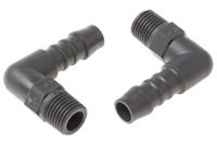 795-281 RS PRO Hose Connector, Elbow Hose Tail Adaptor, BSP 1/4in 10mm ID