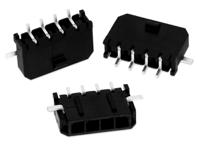 662103145021 Wurth Elektronik WR-MPC3 Series Right Angle Surface PCB Header, 3 Contact(s), 3 mm Pitch, 1 Row, Shrouded