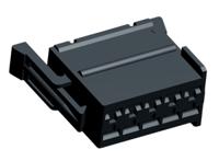 929504-4 TE Connectivity, Junior Power Timer Automotive Connector Socket Black Plug-In 10 Way