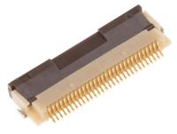 fh12s-30s-05sh55 Hirose, FH12 0.5mm Pitch 30 Way Right Angle Female FPC Connector, ZIF Bottom Contact