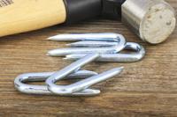 170-1662 RS PRO Galvanised Netting Staples; 50mm x 5mm; 500g Bag