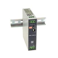 xdr-150e-48 MEAN WELL XDR-150E DIN Rail Power Supply, 85 To 264V ac ac, dc Input, 48V dc Output, 2.6 To 3.25A Output, 124.8 To 156W