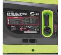 25401 SIP 1800W Generator, 230V Output, 22.3kg