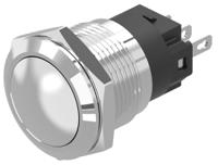 82-55712000 EAO 82 Series Push Button Switch, Latching, Panel Mount, 19mm Cutout, SPDT, 240V, IP65, IP67