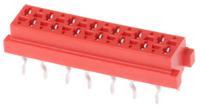 8-215079-4 TE Connectivity Micro-MaTch Series Straight Through Hole Mount PCB Socket, 14-Contact, 2-Row, 2.54mm Pitch, Solder