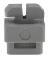 3842555182 Bosch Rexroth Cable Bracket, 8mm GrooveSlot 40 mm, 45 mm, 50 mm, 60 mm, 80 mm, 90 mm, PA 27mm Internal Width 27mm