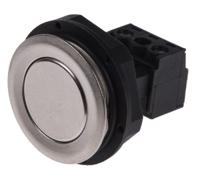 12412802 Schurter MCS 19 Series Push Button Switch, Through Hole, 19mm Cutout, SPST, IP65, IP67