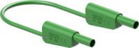 662010-05025 Staubli Test lead, 19A, 1kV, Green, 500mm Lead Length