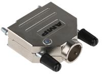 1-1478762-5 TE Connectivity ADK Series Zinc D Sub Backshell, 15 Way, Strain Relief