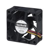 9ra0624p4j001 Sanyo Denki Axial Fan, 24 V dc, DC Operation, 4.32W, 180mA Max, 60 x 60 x 25mm
