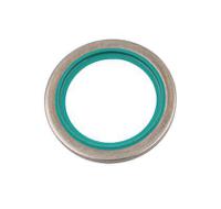 205534 Hutchinson Le Joint Français Rubber : 7DF2075 & washer : Stainless Steel Bonded Seals O-Ring, 17.28mm Bore, 23.8mm