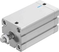 adn-50-80-a-pps-a Festo Pneumatic Compact Cylinder - 572699 50 mm Bore, 80 mm ADN Series, Double Acting Acting