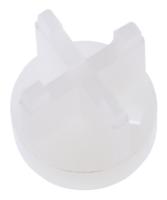 leds-2e-4-01 Essentra 6mm Diameter LED Spacer for use with 3 mm (T-1) LED, 5 mm (T-1 3/4) LED