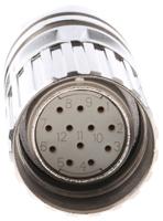 s2bg12 Baumer Circular Connector, 12 Contacts, Cable, M23 Connector, Socket, Female, IP67, S2BG12 Series
