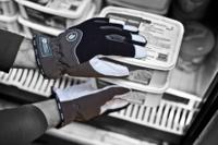 fm2-08 Polyco Healthline FM2 Grey Leather Work Gloves, Size 8