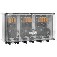 2683190000 Weidmüller PVN Series Grey, Transparent Polycarbonate, Polyester Glass Fibre Reinforced Junction Box, IP65, 6