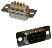 772-e09-103r001 Norcomp 772, SEAL-D 9 Way Cable Mount D-sub Connector Plug, 2.769mm Pitch