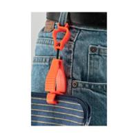 gghvo Vision Safe Limited Glove Guard Orange Plastic Glove Grabber, Size One Size