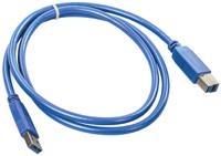 692903100000 Wurth Elektronik USB 3.0, Male USB A to Male USB B, 1m