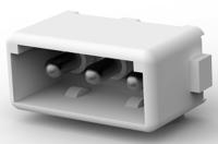 350210-1 TE Connectivity Commercial MATE-N-LOK Series Straight Through Hole PCB Header, 3 Contact(s), 5.08 mm Pitch, 1 Row,