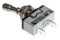 631h2-2v APEM Toggle Switch, Panel Mount, On-Off, SPST, Tab Terminal