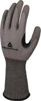 vecutc02gr08 Delta Plus Grey Polyurethane Polyurethane Work Gloves, Size 8, Polyurethane Coating