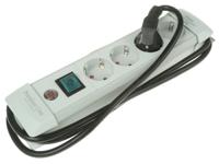 1955540100 brennenstuhl 1.8m 4 Socket Type F - German Schuko Extension Lead, 230 V, IP20